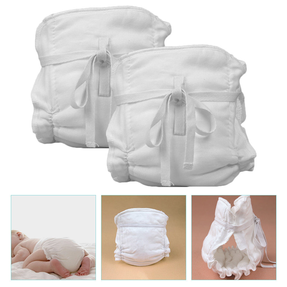 Toddler Training Pants Leak Proof - 2 Peças de Fraldas de Algodão