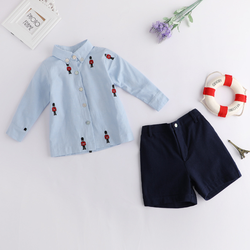 Baby Boy Suit Set Baptism - Meninos roupas espanholas roupas de bebê