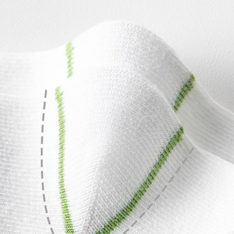 Unisex Baby Socks Non Slip - 3 pares meias infantis respiráveis ​​sem