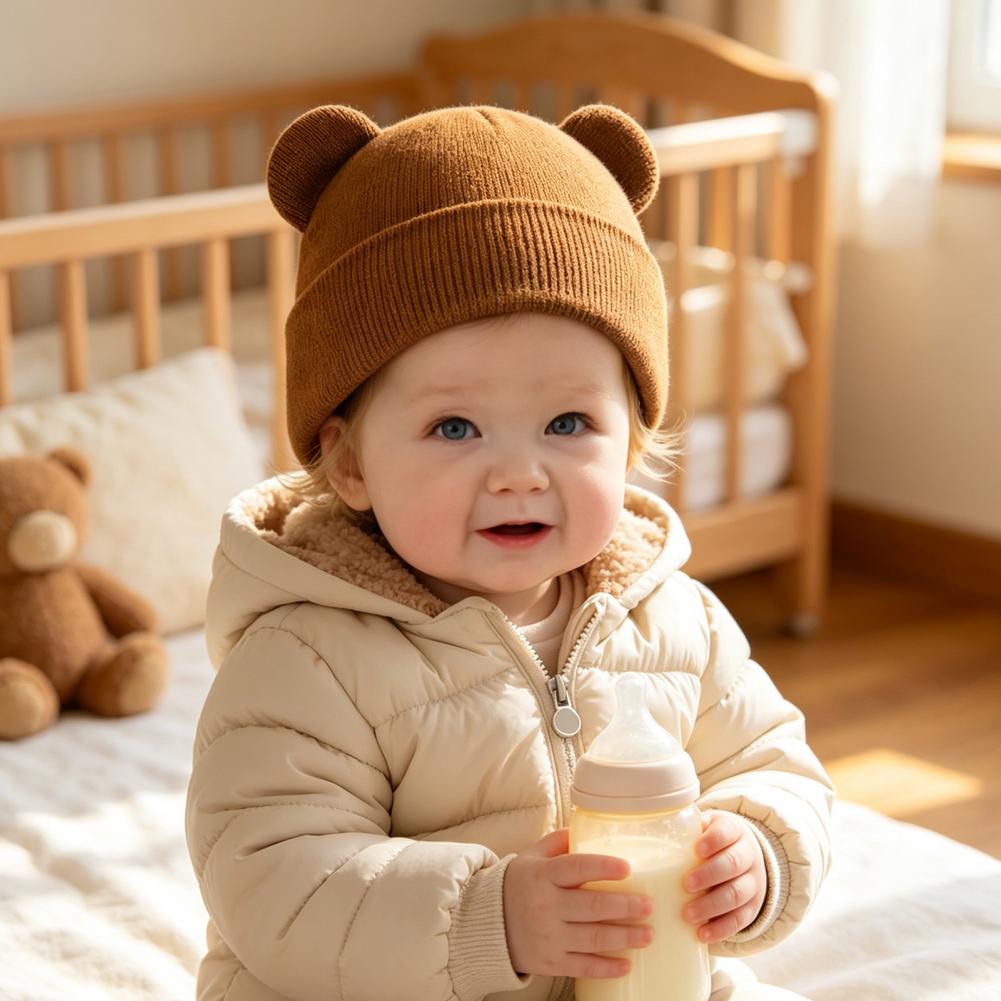 Gorro de Inverno para Bebê, Bo - Infant Beanie Hat With Ears avaliação e preço