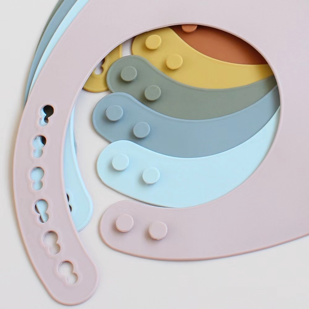 Babador de bandeja de silicone - Waterproof Baby Bibs Silicone avaliação e preço