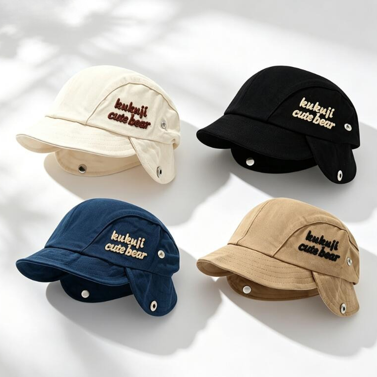 Chapéu de Outono 2026 para Beb - Infant Beanie Hat With Ears avaliação e preço
