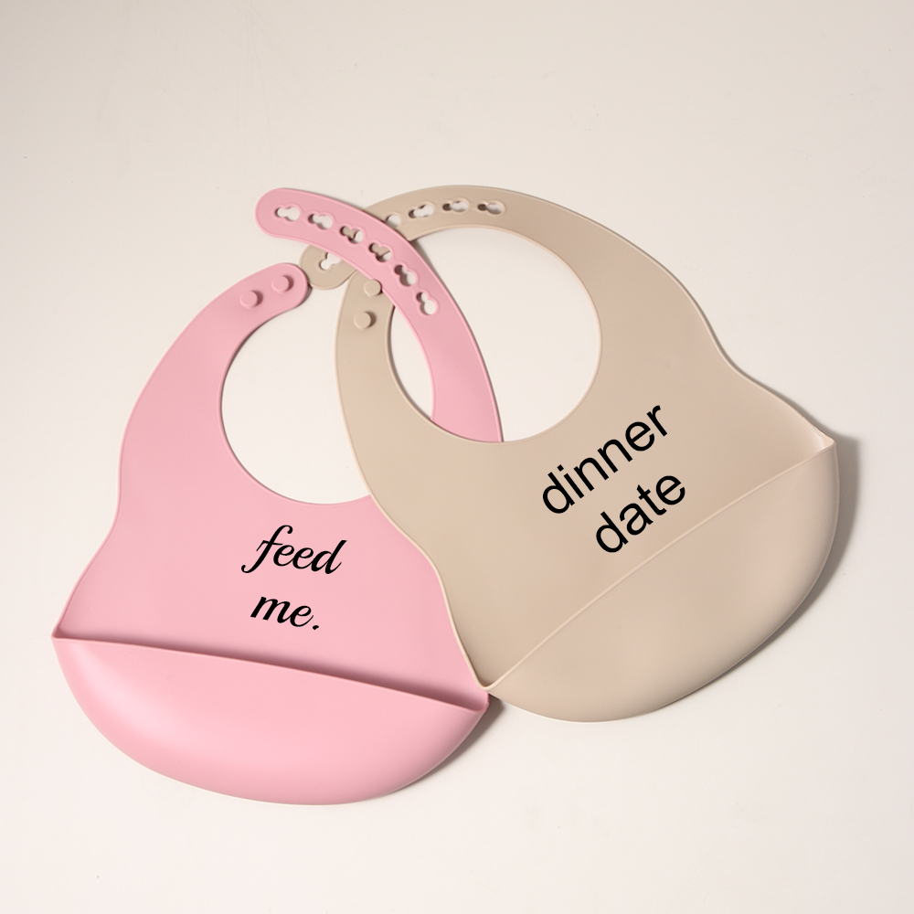 Babadores de silicone citação  - Waterproof Baby Bibs Silicone avaliação e preço