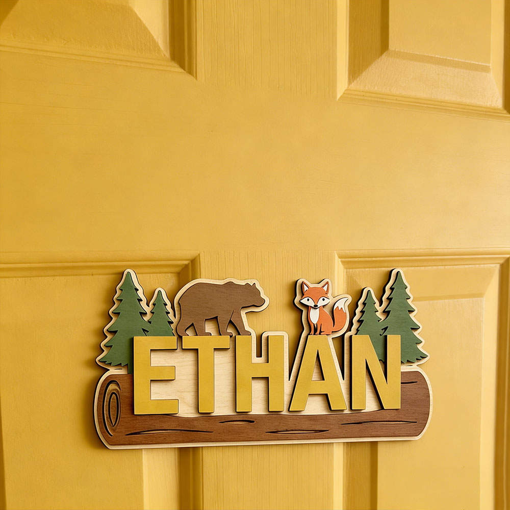 Placa de Madeira Personalizada - Nursery avaliação e preço