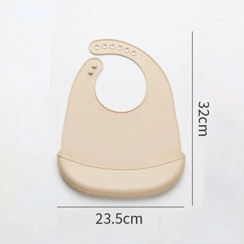 1 Unidade Babador de Silicone  - Waterproof Baby Bibs Silicone avaliação e preço