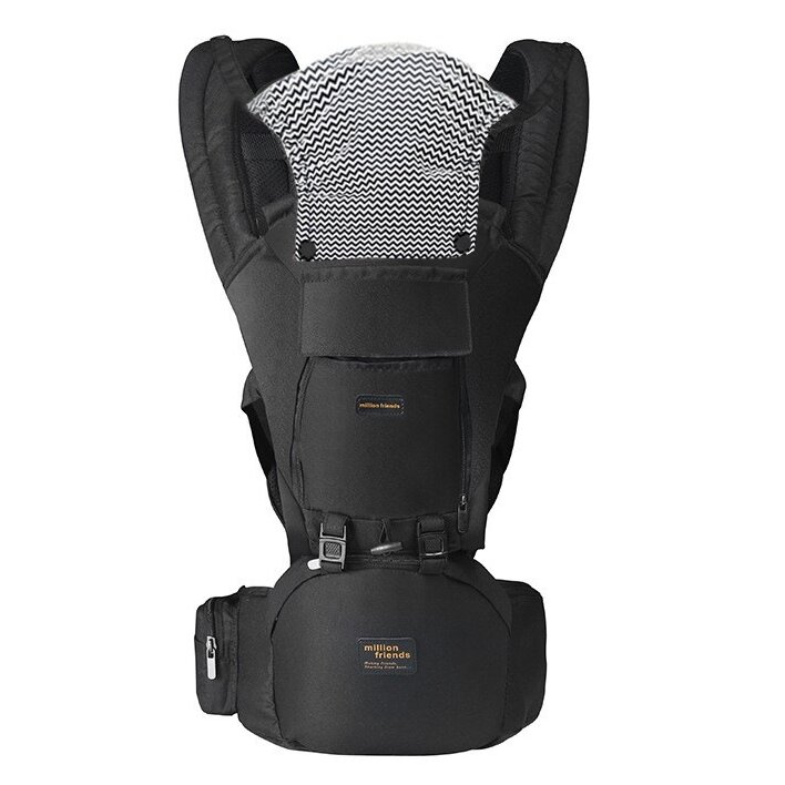 Porta-bebês com assento quadri - Ergonomic Baby Carrier Newborn To Toddler avaliação e preço