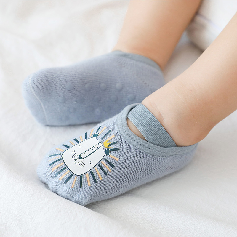 Bebê antiderrapante meias meni - Unisex Baby Socks Non Slip avaliação e preço