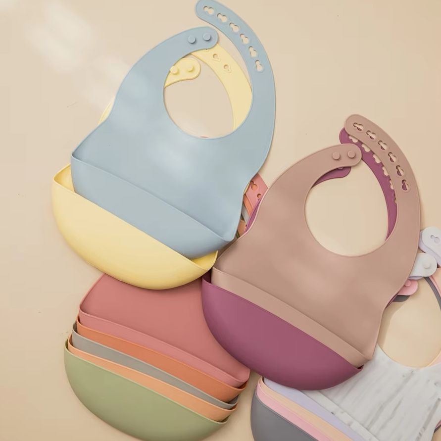 Babadores de silicone à prova  - Waterproof Baby Bibs Silicone avaliação e preço