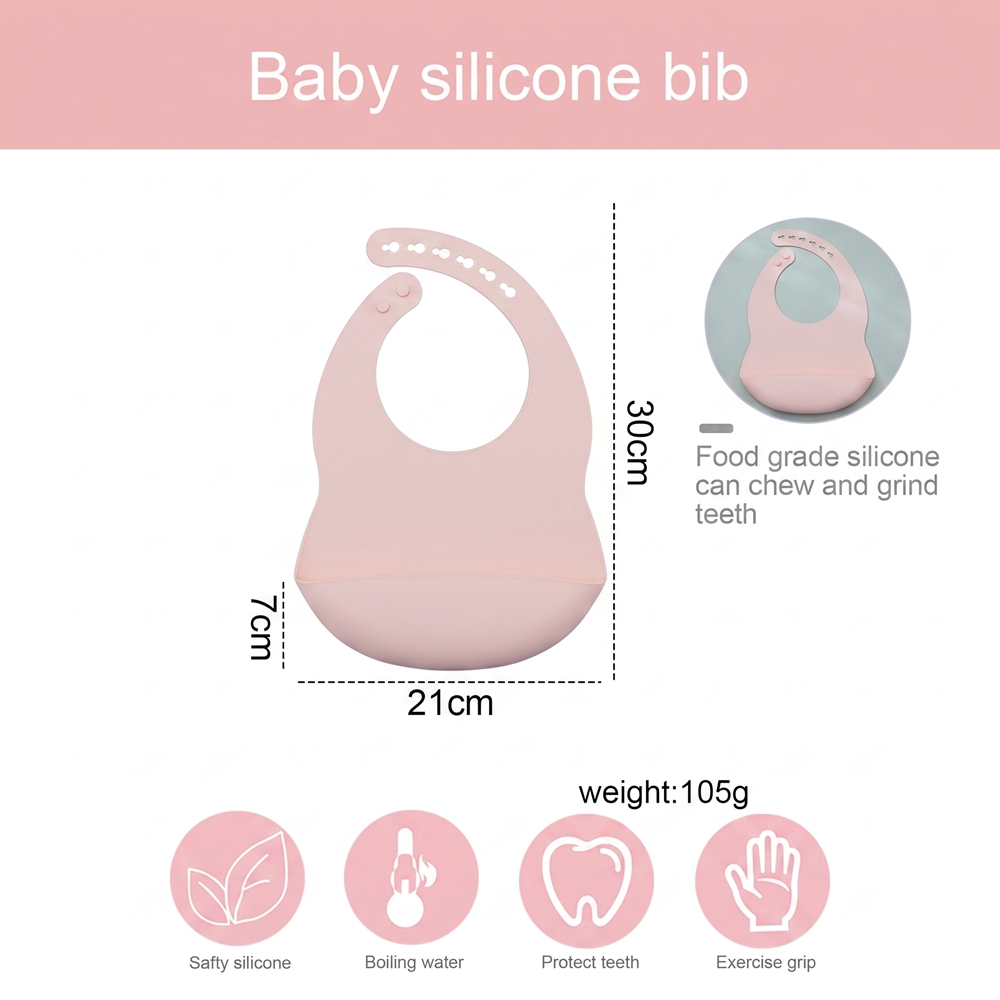 Babadores de silicone à prova  - Waterproof Baby Bibs Silicone avaliação e preço
