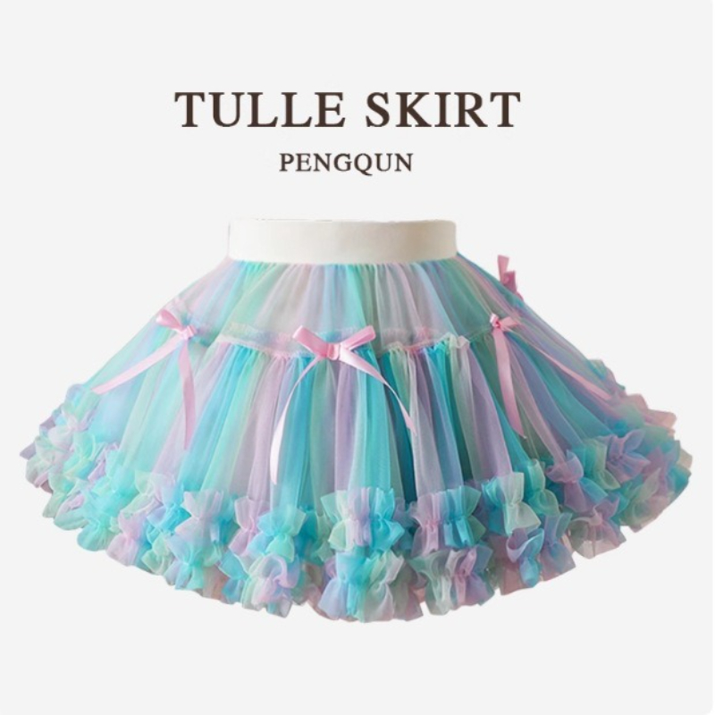 Saia Tutu para Meninas 2026, V - Toddler Girl Tulle Party Dress avaliação e preço
