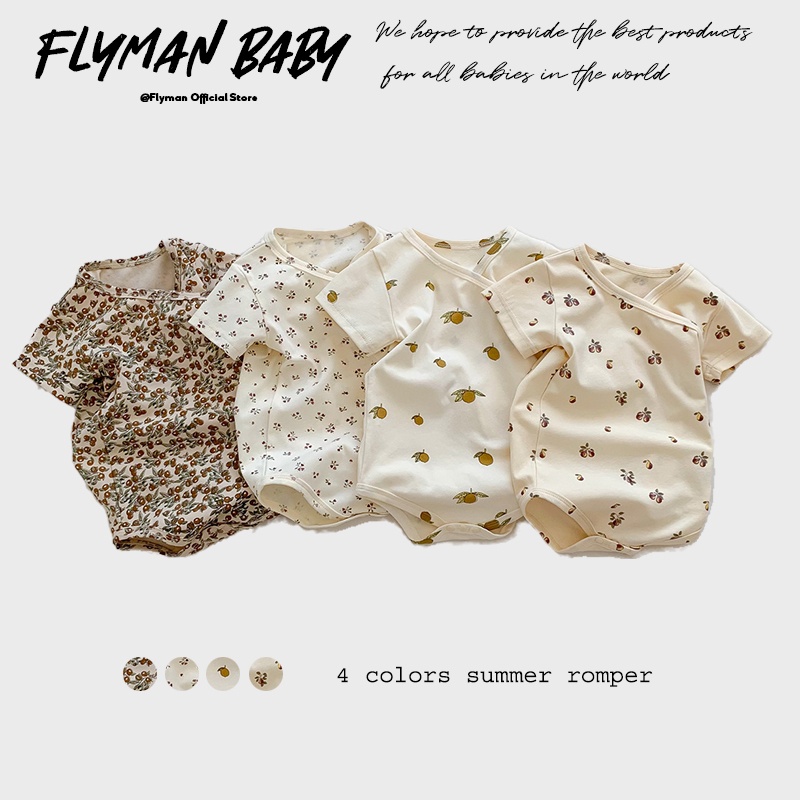 Bebê recém-nascido meninas men - Newborn Baby Girl Romper Floral avaliação e preço