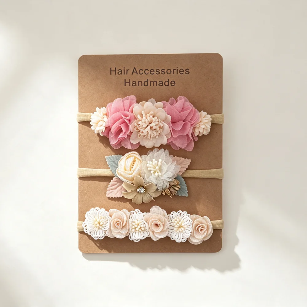 Conjunto de 3 Faixas de Cabelo - Baby Gear avaliação e preço