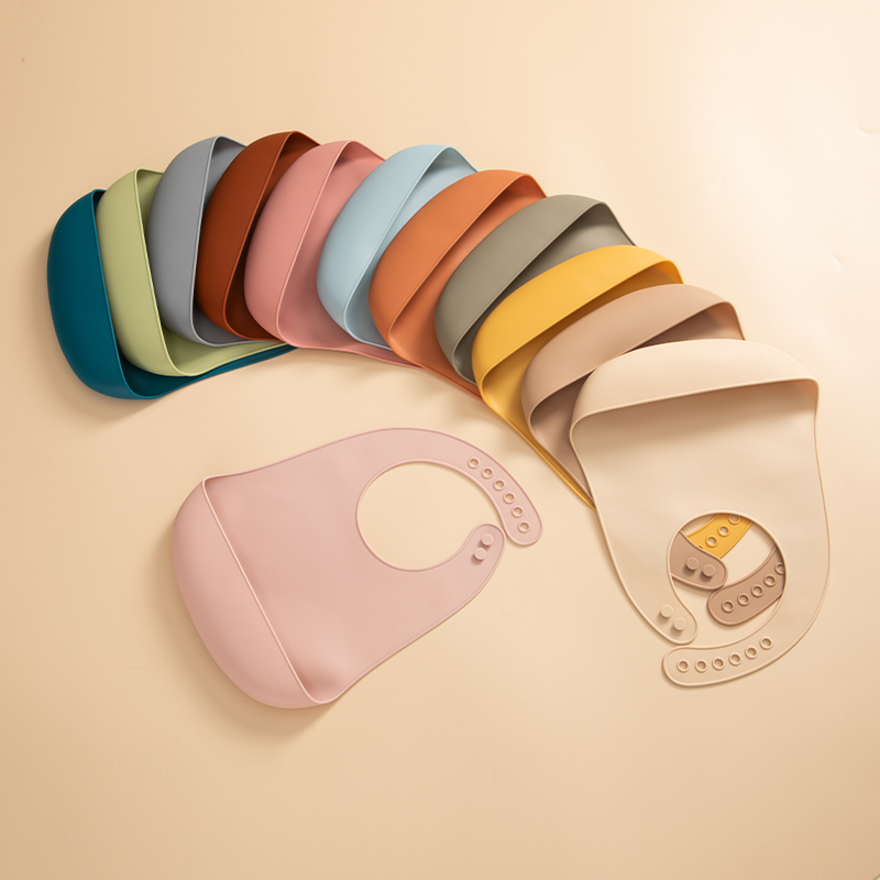Food Grade Bebê Silicone Macio - Waterproof Baby Bibs Silicone avaliação e preço