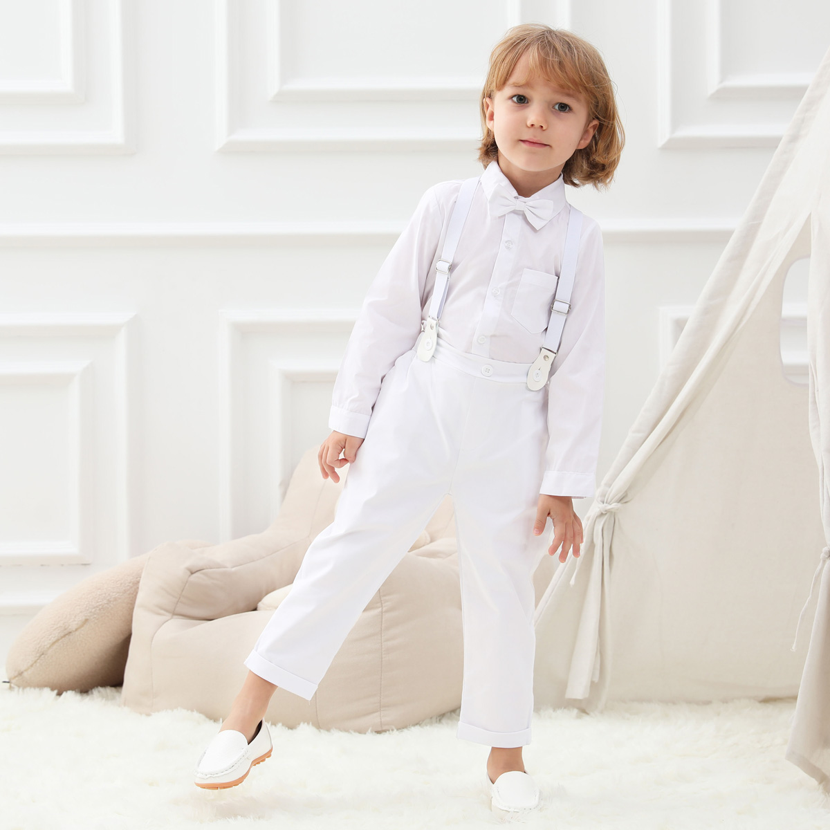 Roupas de batismo infantil par - Baby Boy Suit Set Baptism avaliação e preço