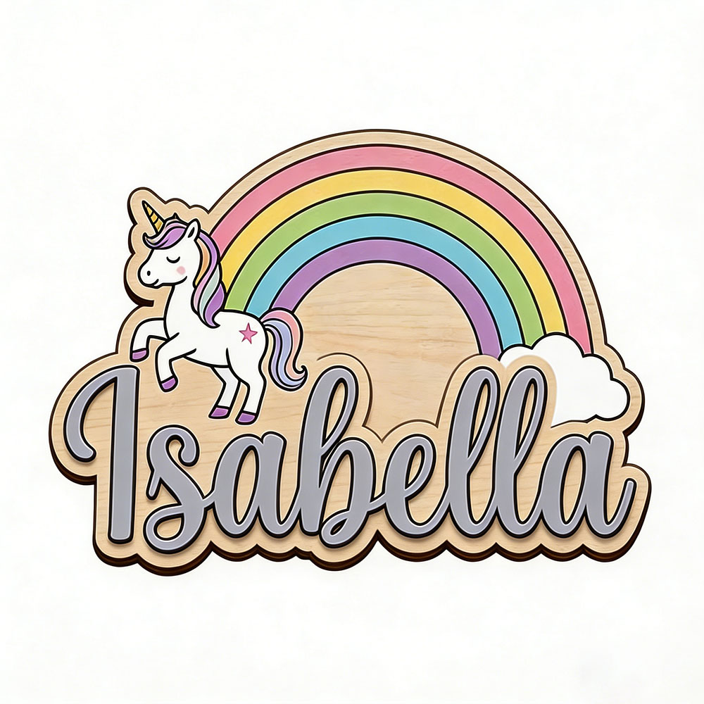 Placa de Nome Personalizada Un - Nursery avaliação e preço