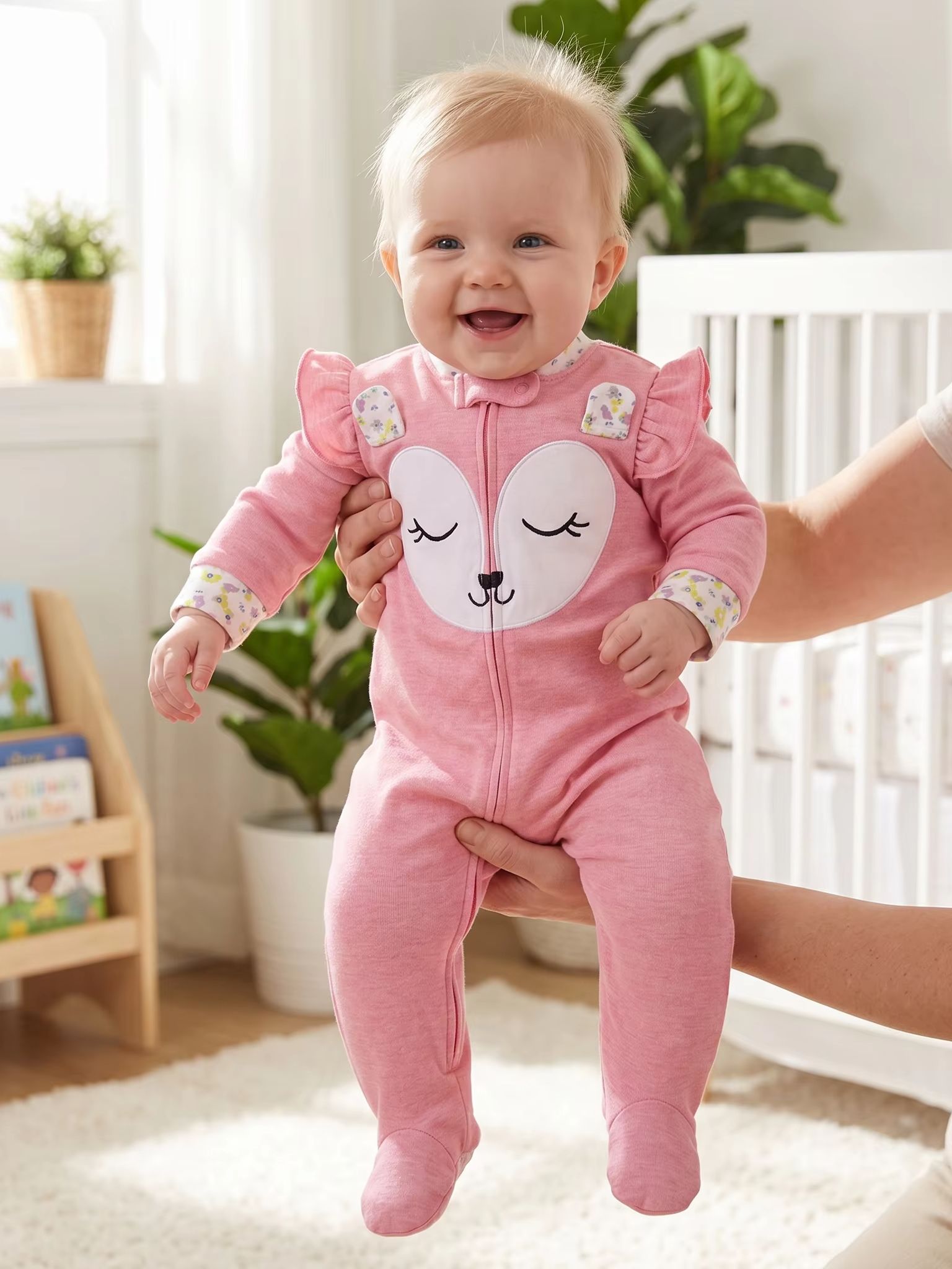 Macacão de Bebê em Algodão Pur - Cotton Baby Onesies Zipper avaliação e preço