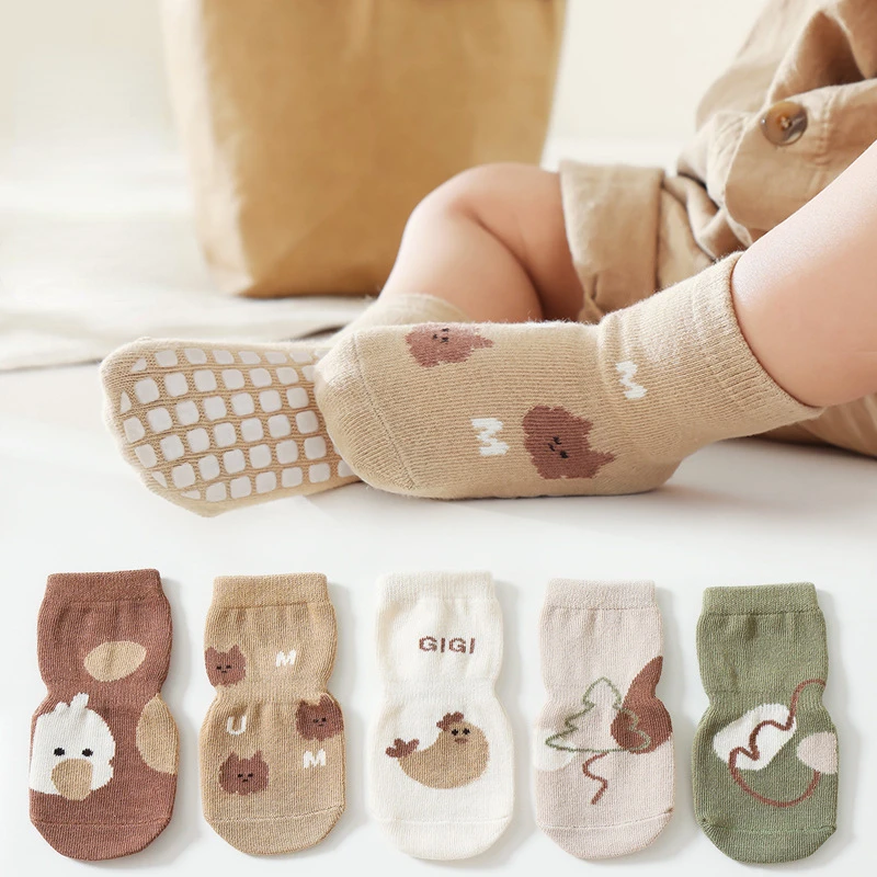Novo outono inverno kawaii beb - Unisex Baby Socks Non Slip avaliação e preço