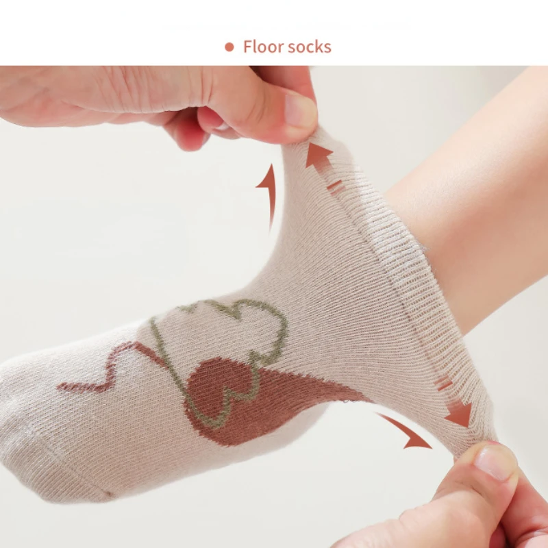 Novo outono inverno kawaii beb - Unisex Baby Socks Non Slip avaliação e preço