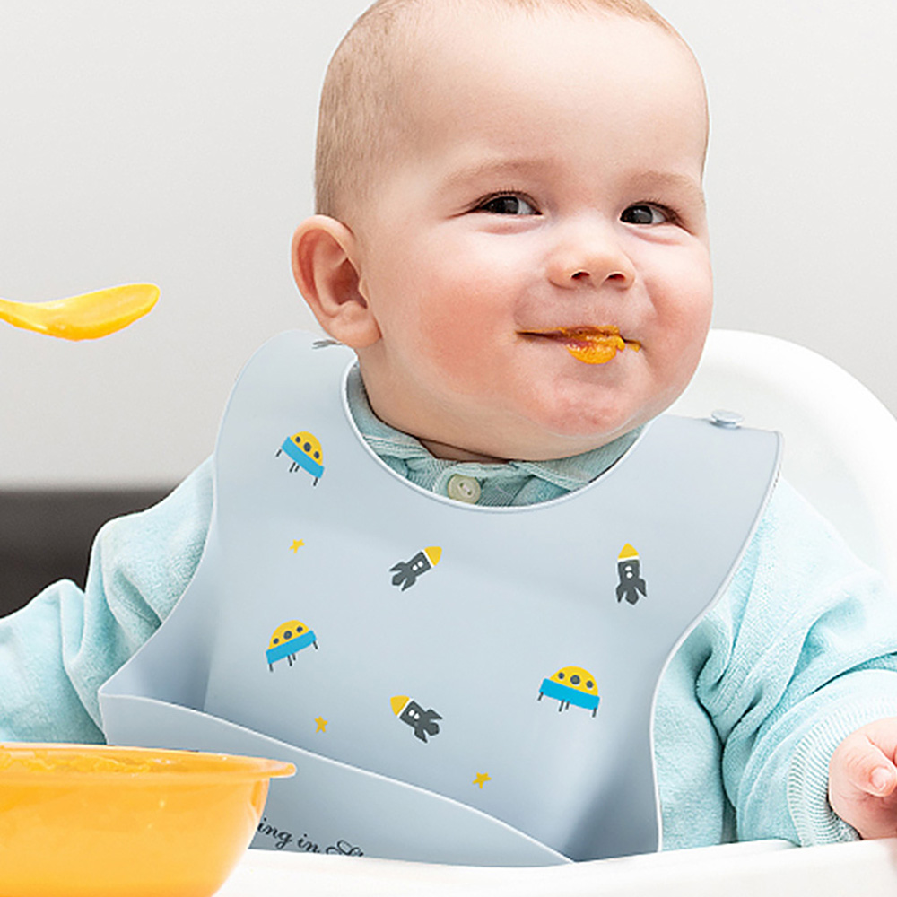 Bebê impermeável macio silicon - Waterproof Baby Bibs Silicone avaliação e preço